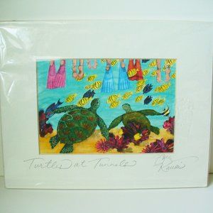Joanna Carolan print with mat (#EV548)